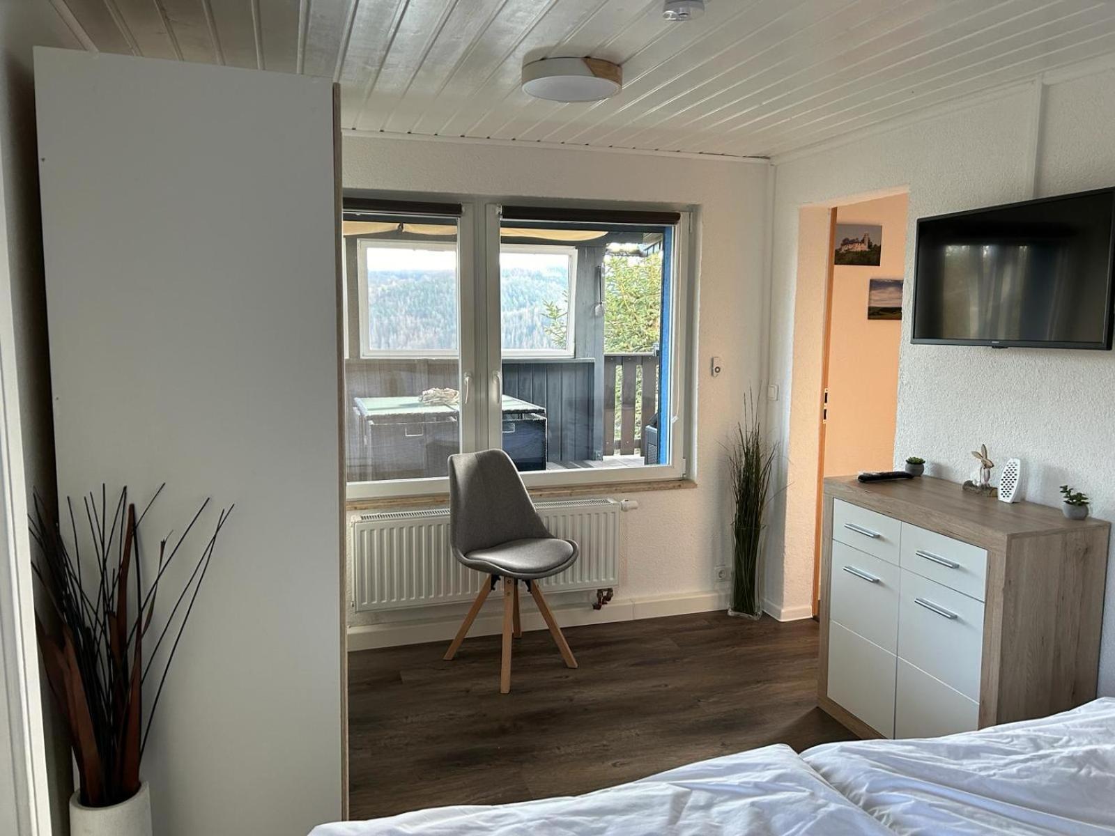 Bungalow Schwarzatalblick In Bad Blankenburg Ortsteil Boehlscheiben Buitenkant foto